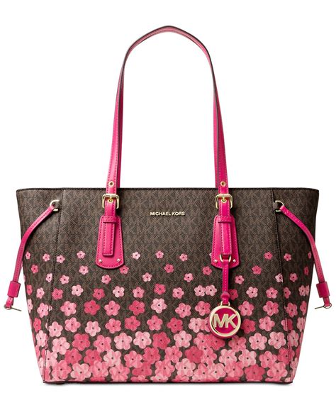 michael kors bags red flower|Michael Kors fruit bag.